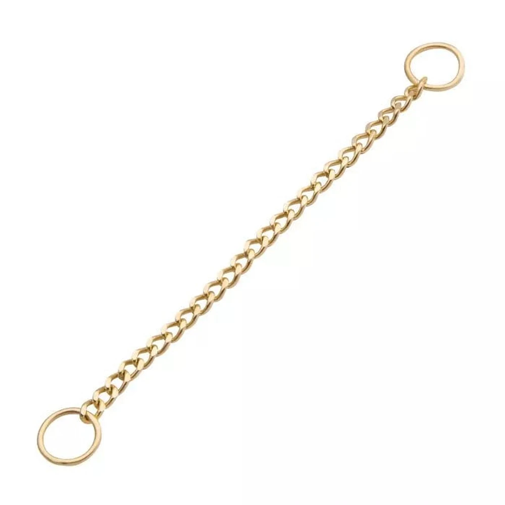 Cadena Bordeada 1 1/2" Oro 14Kt