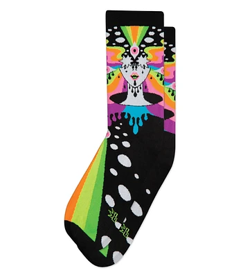 Stars Dress Crew Socks