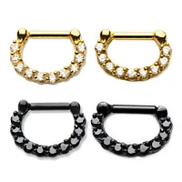 SEPTUM CLICKER PRONG SET 10 GEMS