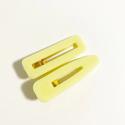 BURNT HONEY 2 PACK HAIR CLIPS