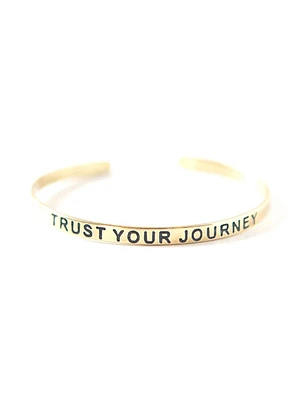 Trust Your Journey Cuff