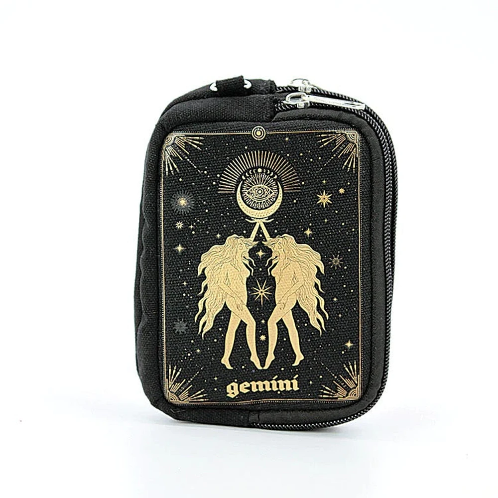 Gemini Zodiac Sign Wristlet