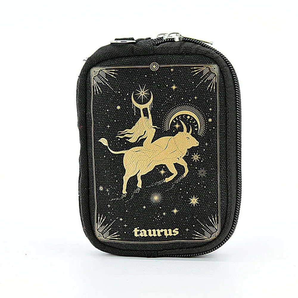 Taurus Zodiac Sign Wristlet