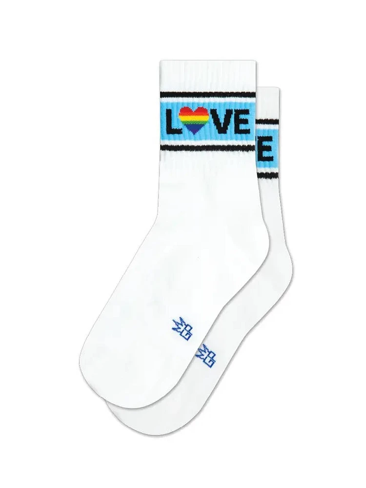 Calcetines deportivos de talle bajo Love