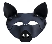 Leatherette Face Mask