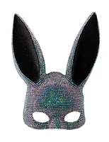 Masque de lapin en strass AB