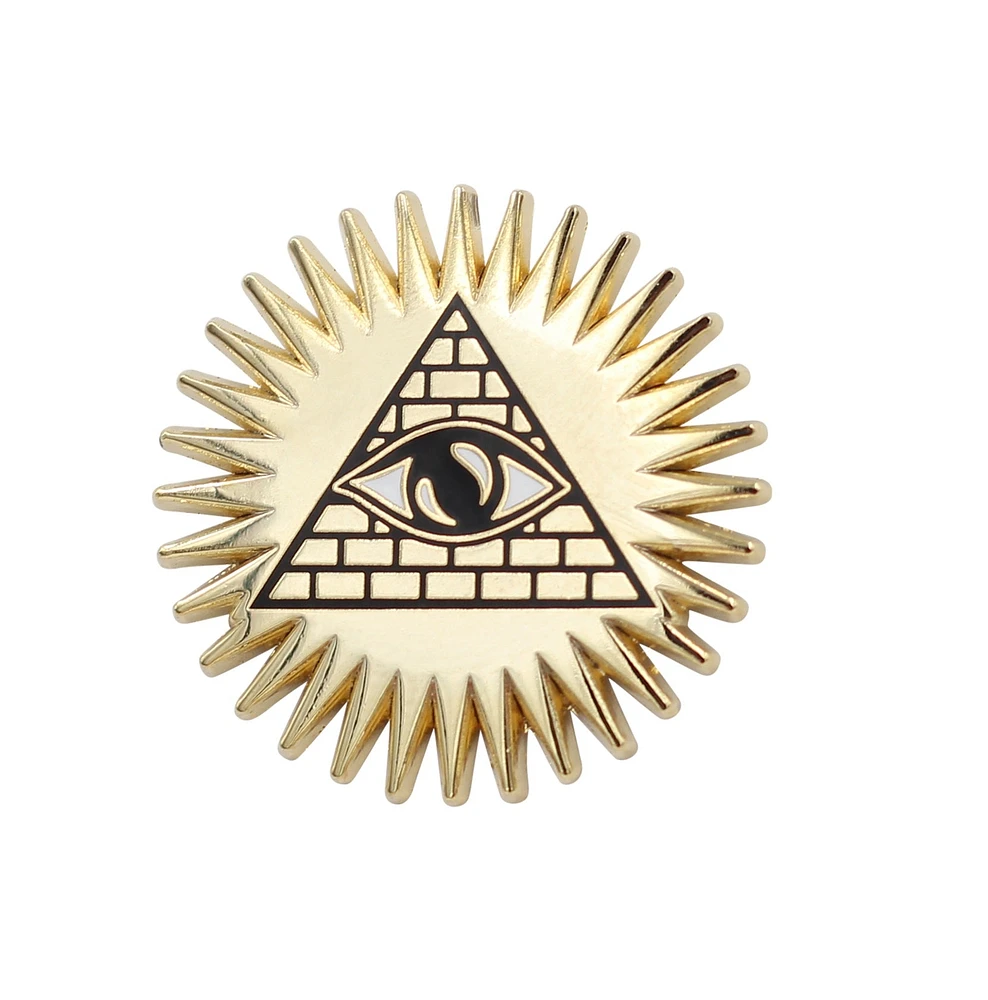 PIN PYRAMIDE ET ŒIL OCCULTE