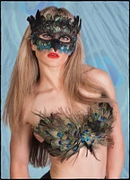 Peacock Feather Mask