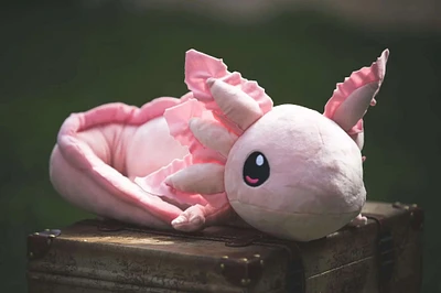 Axolotl Peluche lestée rose 4 lb