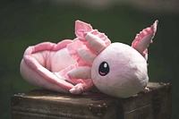 Peluche rose lestée Axolotl 0,5 lb