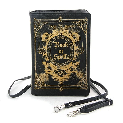 Book Of Spells Clutch Bag