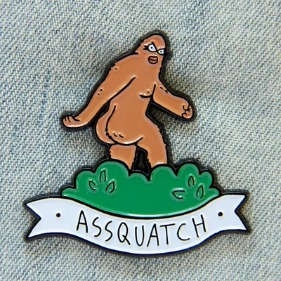 PIN SASQUATCH BOTÍN GRANDE