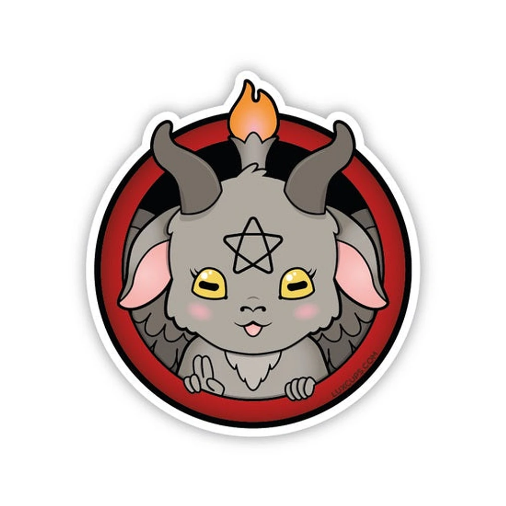 Baphomet Pegatina