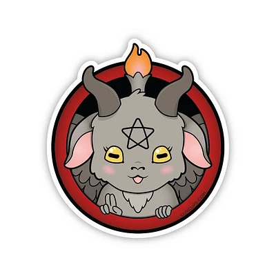 Baphomet Pegatina