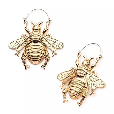 Gold PVD Flying Bee Plug Hangers