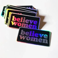 Believe Women Sticker