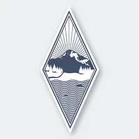 Best Coast Diamond Sticker