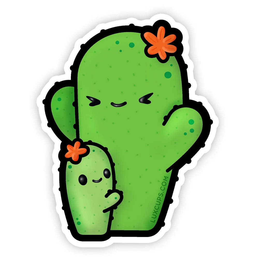 Cactus Hugs Sticker