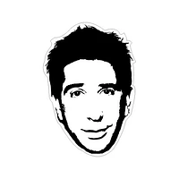 PEGATINA AMIGOS DAVID SCHWIMMER