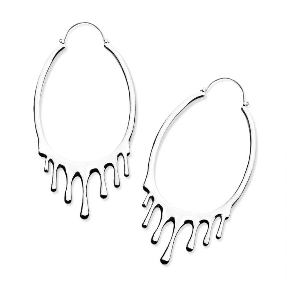 Stainless Steel with Large Oval Shape and Dripping Effect Plug Hanger