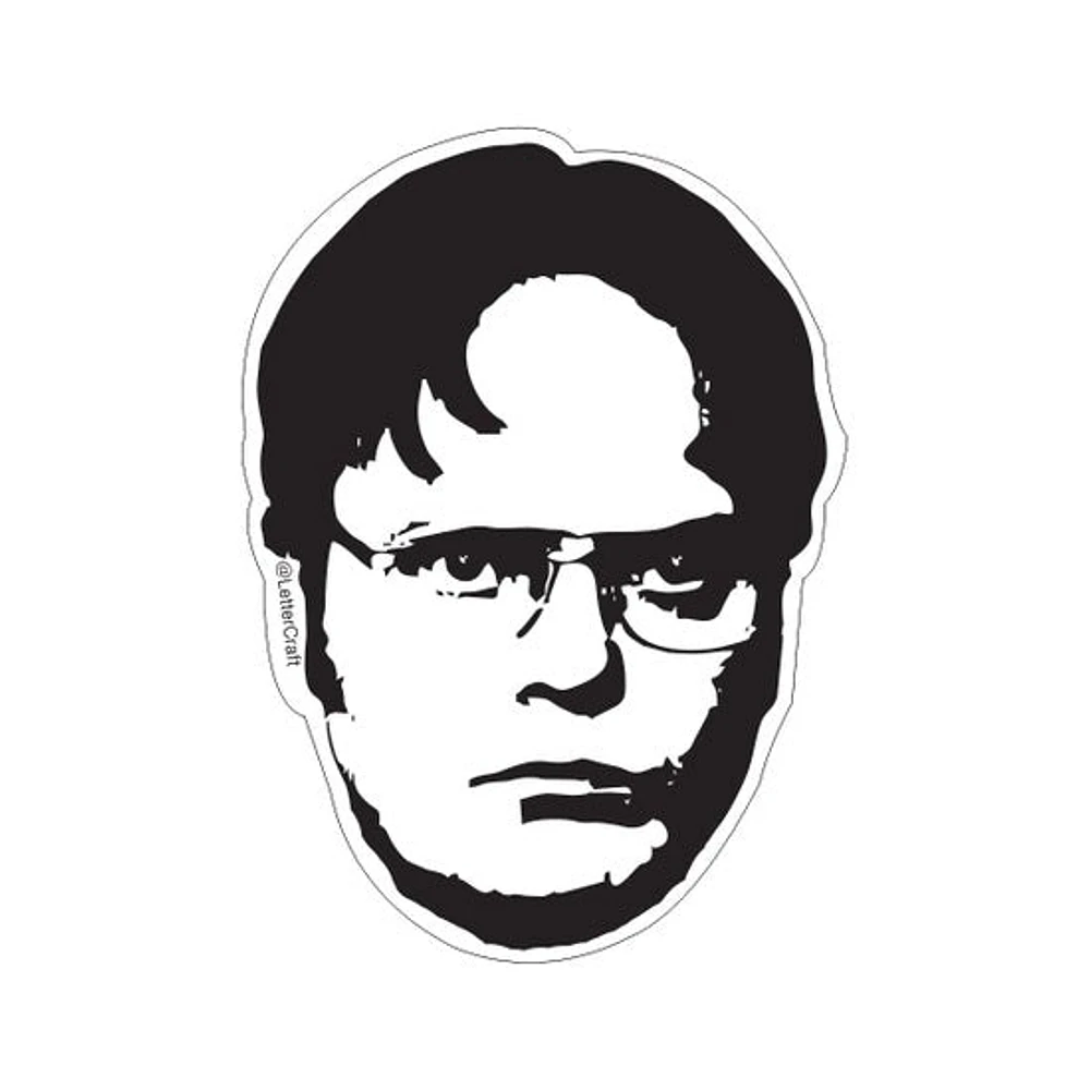 DWIGHT SCHRUTE STICKER