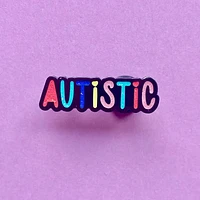 Autistic Enamel Pin