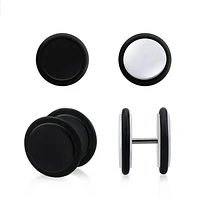 Fake Solid Colour With O-Ring Plugs 8g - 2g