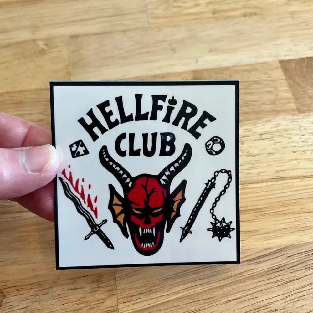 Club des feux de l’enfer Sticker