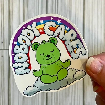 Personne ne s’en soucie ours Sticker