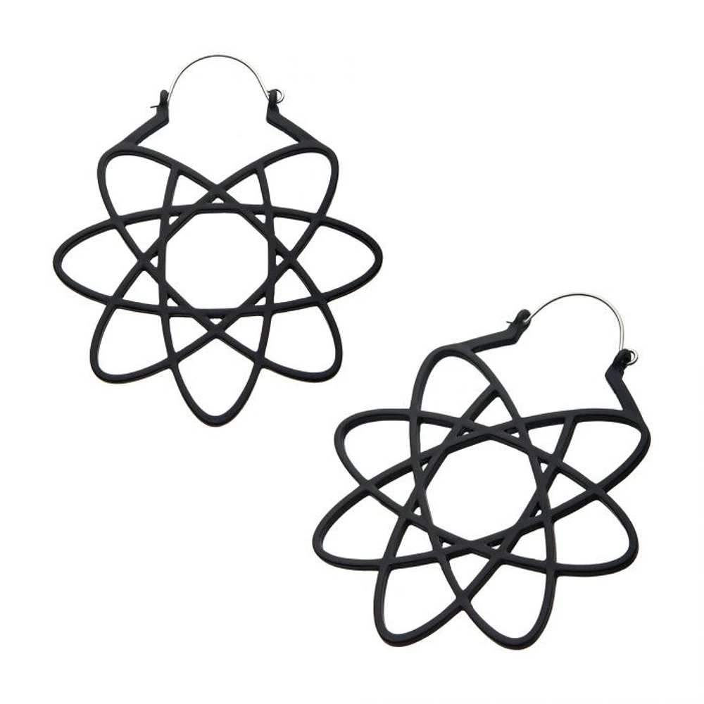 Matte Black Geometry Plug Hanger