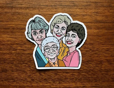 Golden Girls Sticker