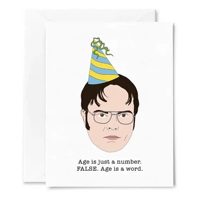 La tarjeta de cumpleaños de Office Dwight