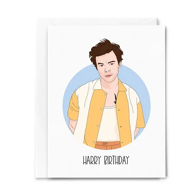 Carte d'anniversaire Harry Styles