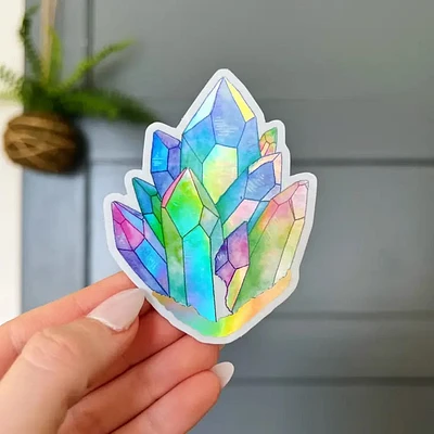 Holo Reflective Crystal Sticker