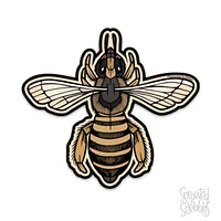 Honeybee Small 3.5" Sticker