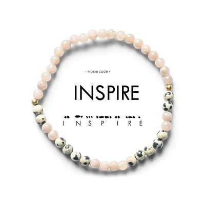 Inspire Morse Code Bracelet