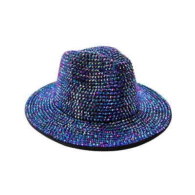 Chapeau en strass