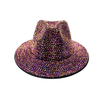 Chapeau en strass