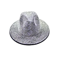 Sombrero de diamantes de imitación