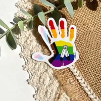 Pride Indigenous Hand Sticker