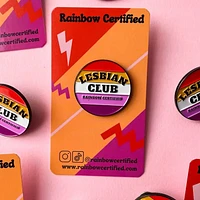 Lesbian Club Pin