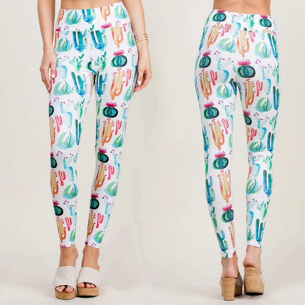 LEGGINGS ESTAMPADO CACTUS 2020