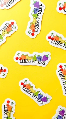 Little Fruity LGBTQIA+ Sticker