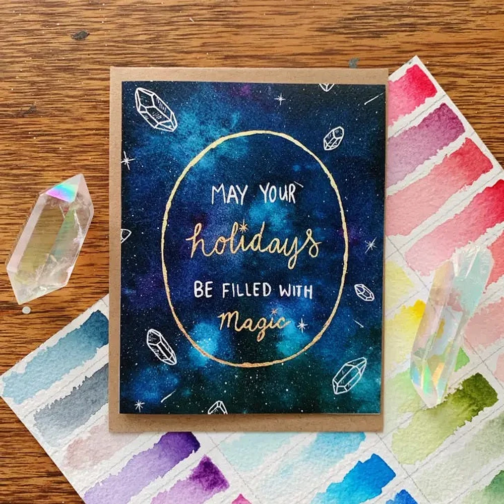 Magical Holiday Greeting Card