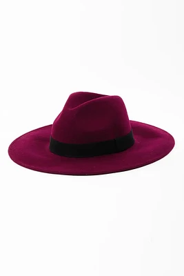 WOOL FELT WESTERN HAT