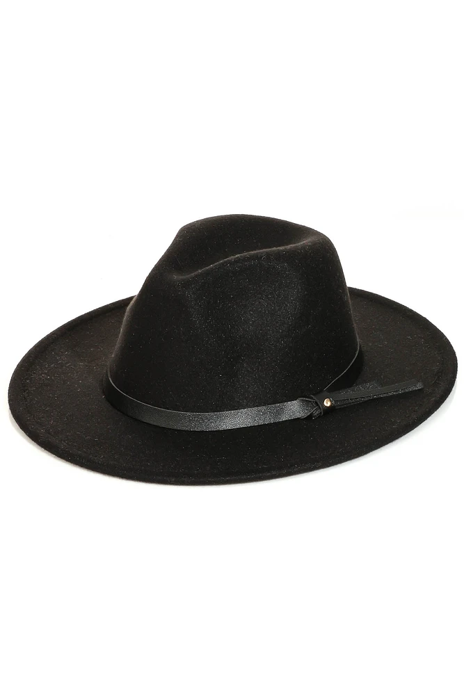 THIN STRAP FASHION FEDORA