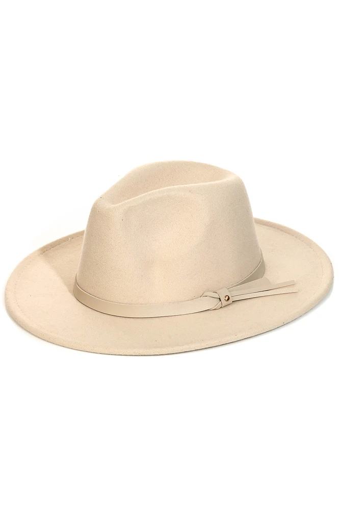 THIN STRAP FASHION FEDORA