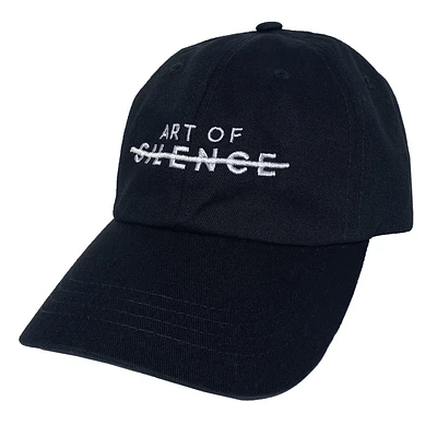 GORRA CON PARCHE NEGRO MONOGRAMA