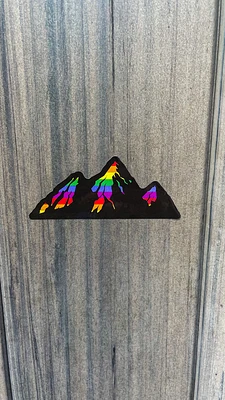 Mountain Sunrise LGBTQIA+ Sticker