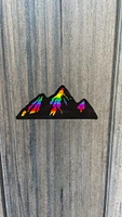 Mountain Sunrise LGBTQIA+ Sticker